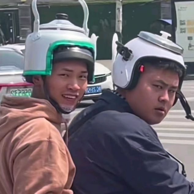주전자 할로윈 하이바 촬영 모자 소품 밥솥 재밌는 사진 밥통 웃긴 헬멧 - 상품 이미지