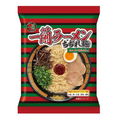 이치란 라멘 꼬불꼬불한 면 1인분