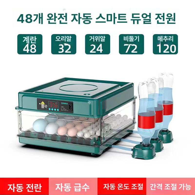 거위 부화기 병아리 오리 자동 인큐베이터 알 소형 조류 실내 - 상세 이미지 2