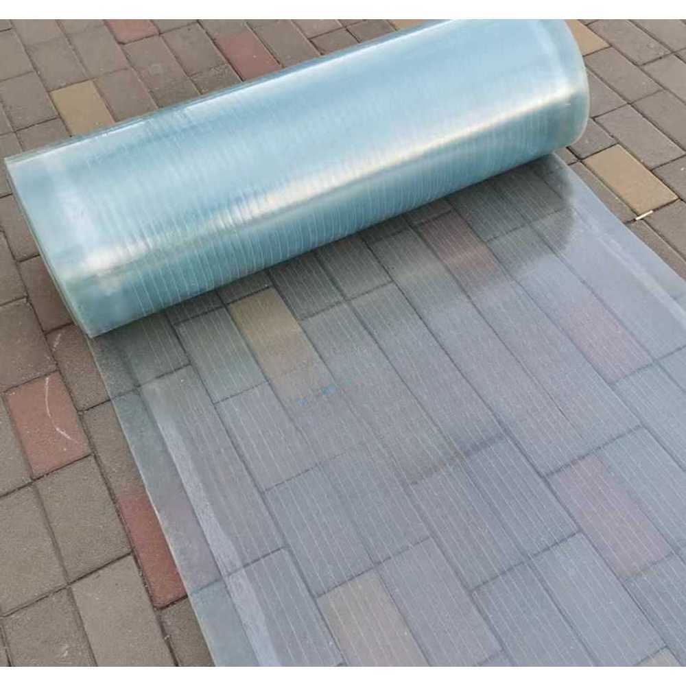 렉산폴리카보네이트 방수 단열 투명 차양 평판 패널 0.8mmx100cm - 상품 이미지