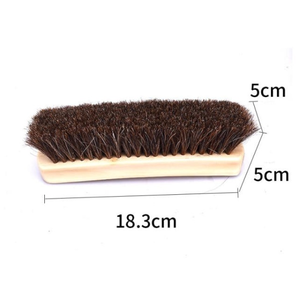 프리미엄 가정용 옷솔 나무 먼지떨이 브러시 손잡이용 말털 벽난로 1단계 내추럴 우드 18 x 4.5 3cm 레드우드 특대 17 x 4.5 x 2.5 - 상세 이미지 4