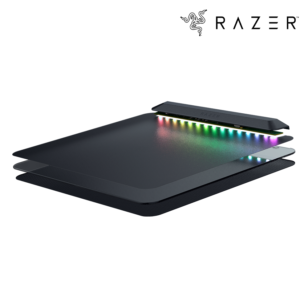레이저코리아 파이어플라이 V2 Pro RGB 마우스패드 블랙 이미지 7