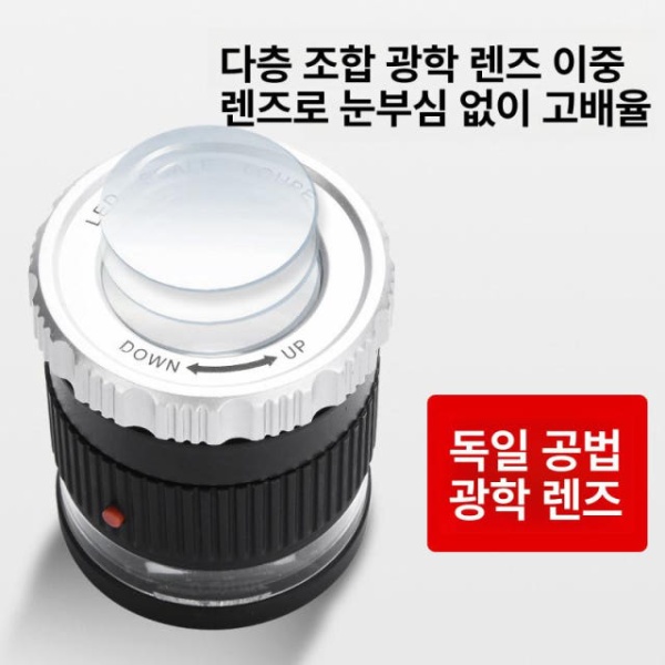 전문가용 정밀 40배 HD 확대경 탁상용 데스크루페 보석 고배율 40배 HD 보석 확대경 - 상세 이미지 5