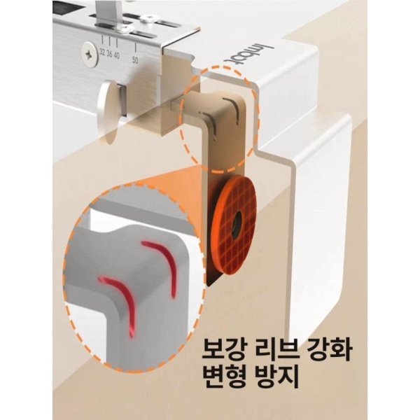 튼튼한 스테인레스 슬라이딩도어 클램프 고정 설치용 서랍 소형 활 모양 클립 4개 대형 소형 활 모양 클립 2개 - 상세 이미지 5