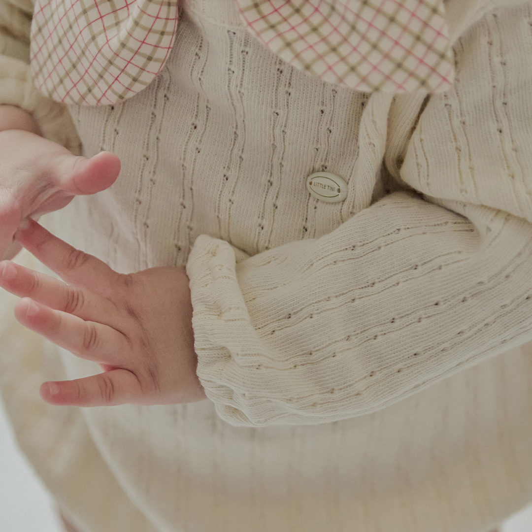 남아 백일 돌잔치 촬영의상 외출복 브리 바디슈트 크림 이미지 6