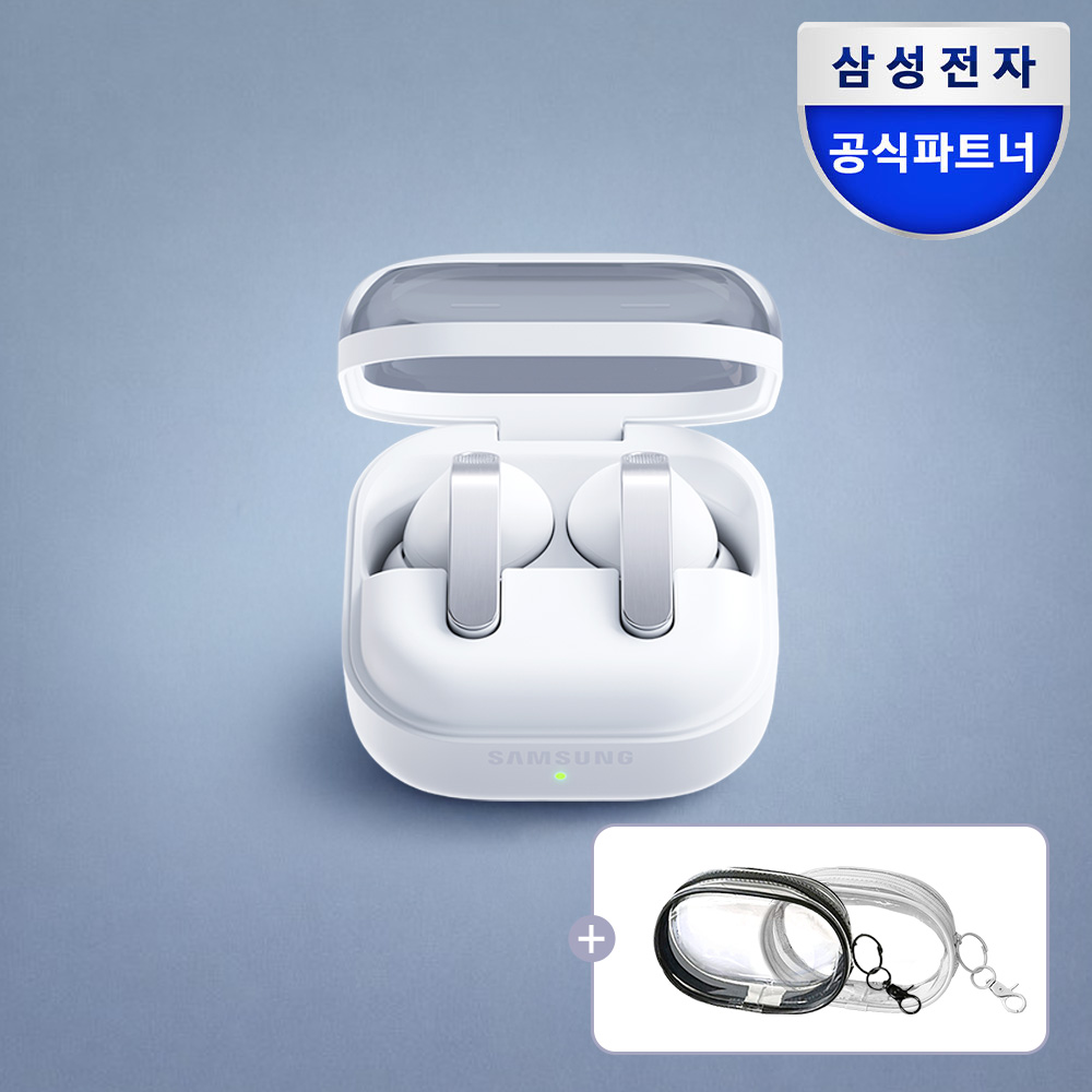 [공식] 삼성전자 갤럭시 버즈4 프로 블루투스 이어폰 SM-R640 화이트 제품 이미지