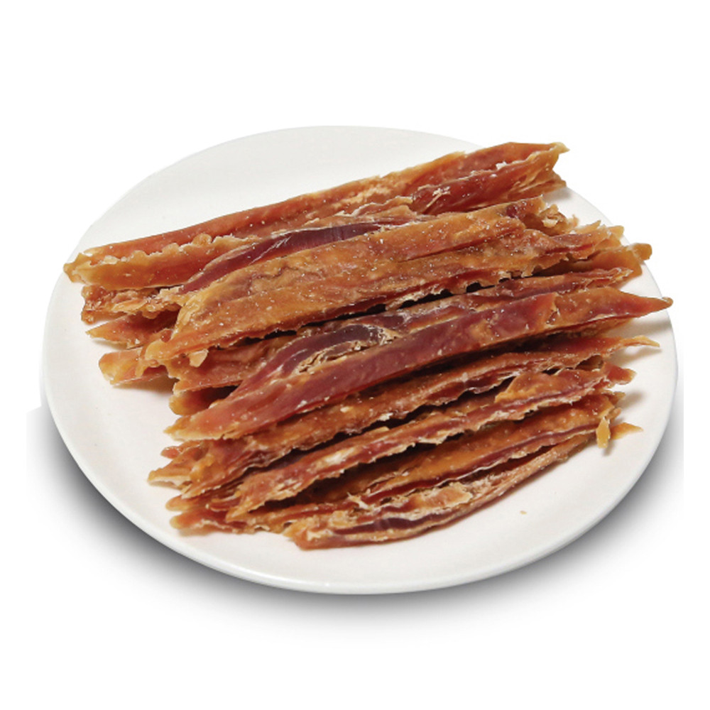 테비 강아지간식 사사미 실속포장 1kg (오리바슬라이스) - 상품 이미지
