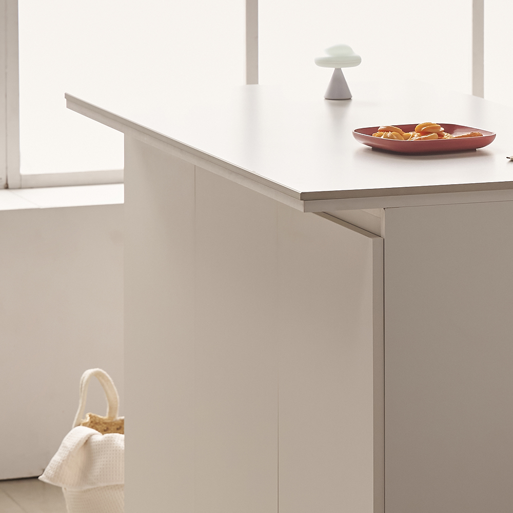 오르세 세라믹 아일랜드식탁 하이 테이블 주방 맘마존 보조 조리대 홈바 1200mm, 화이트