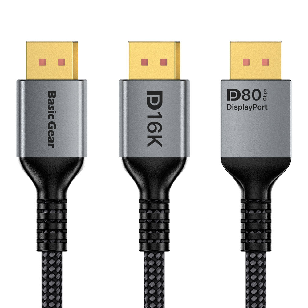 16K VESA 스탠다드 DisplayPort DP 2.1 케이블 1.2m 상품 이미지