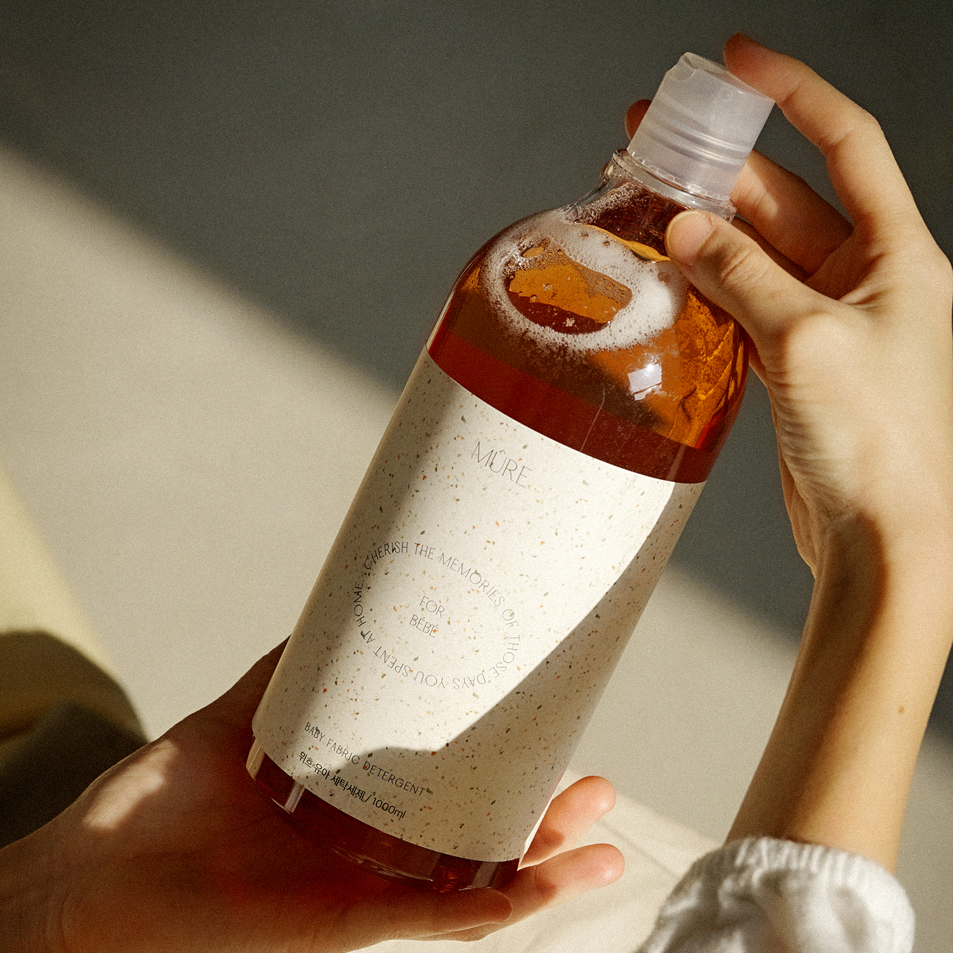 뮈흐 아기 세탁 세제 유아 신생아 EM 친환경세제 1000ml - 상품 이미지