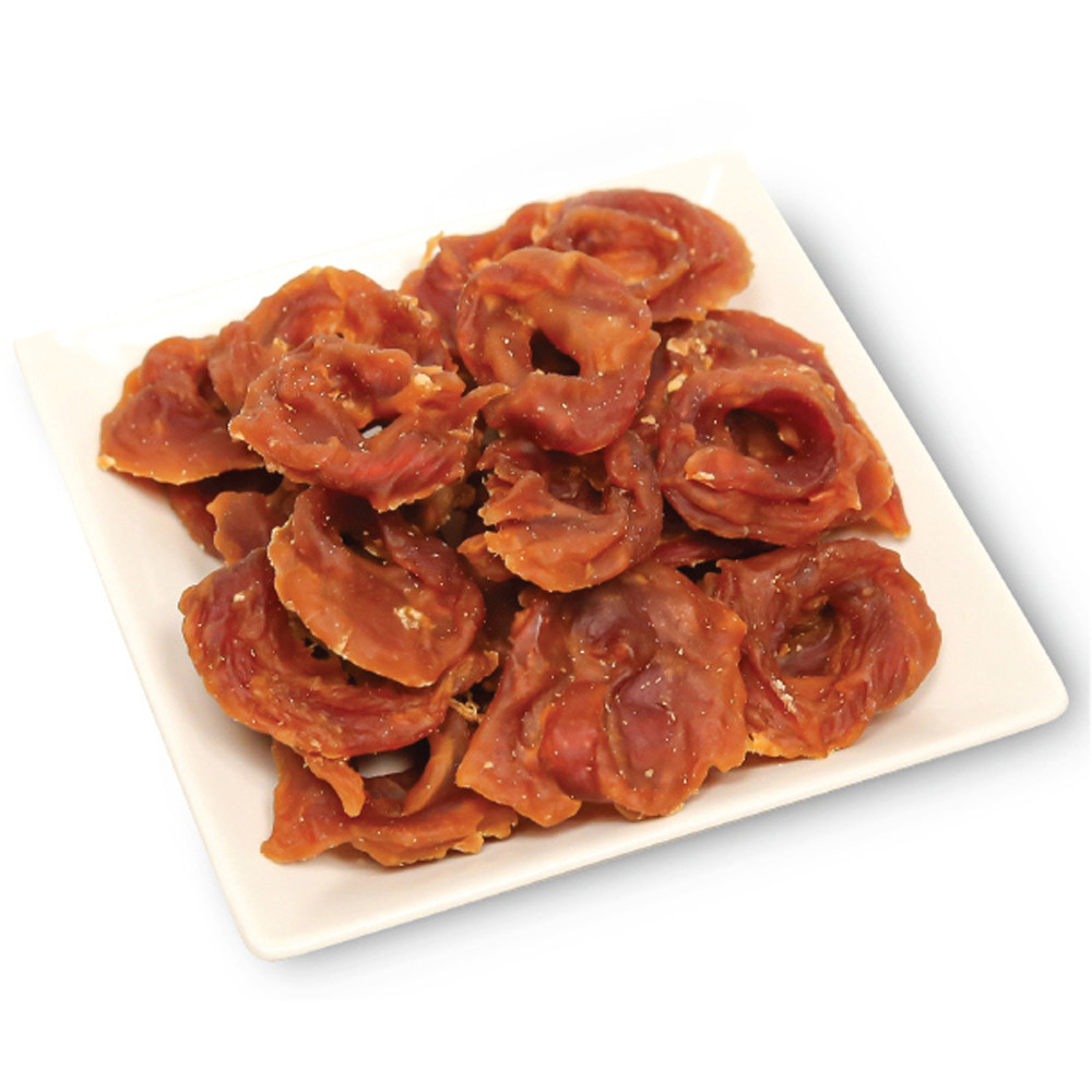테비 강아지간식 사사미 실속포장 1kg (오리가슴살도넛) - 상품 이미지