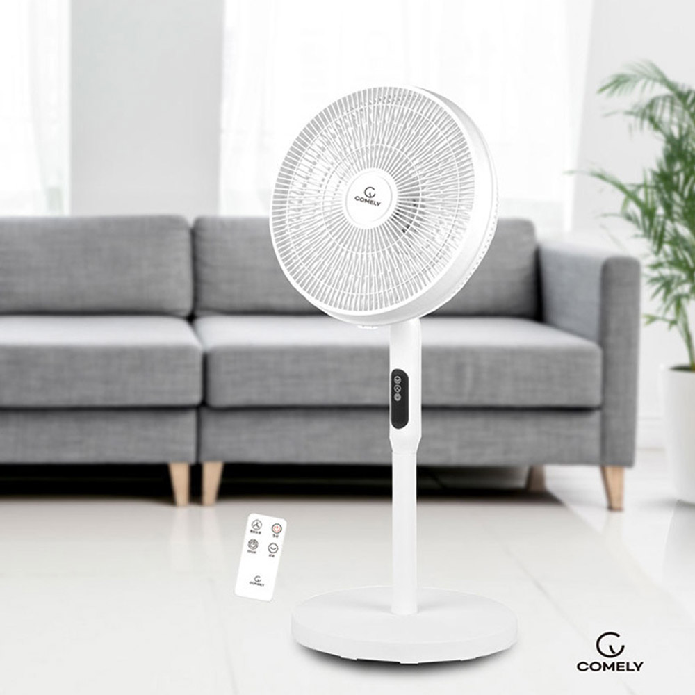 코멜리 써큘레이터 선풍기 리모컨 주방 거실 자취방 사무실 공기순환 에어컨보조 냄새 습기제거 이미지 7