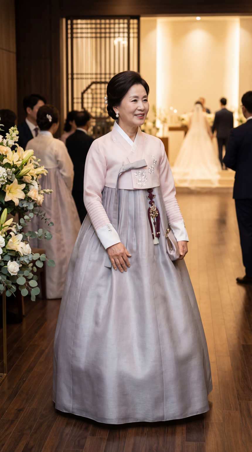 한복대여 은가비한복 우아한마님4종 혼주 결혼식 웨딩 여자 하객 가족 이미지 2