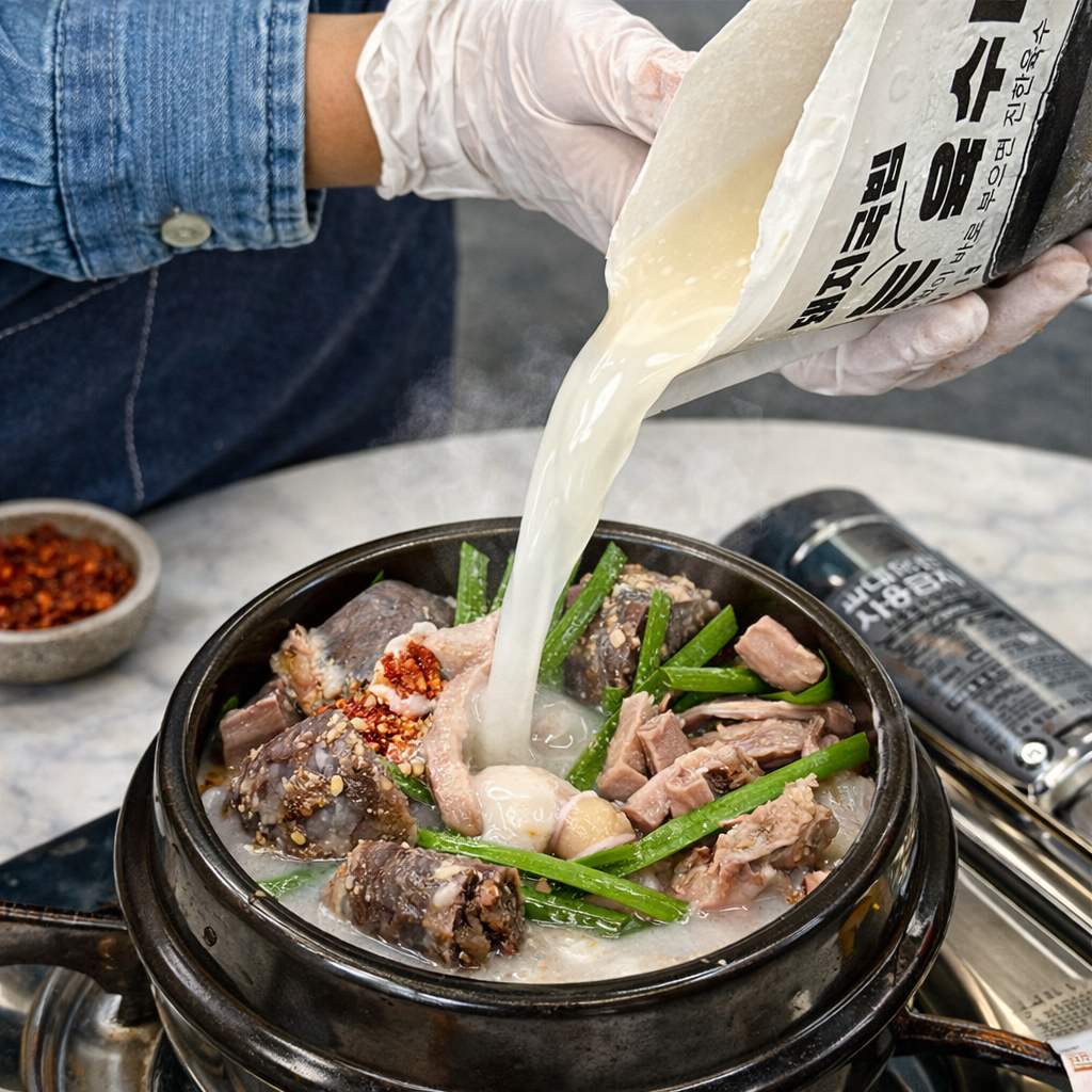 순대국 돼지국밥 맛집육수 나는육수다500g - 상세 이미지 3