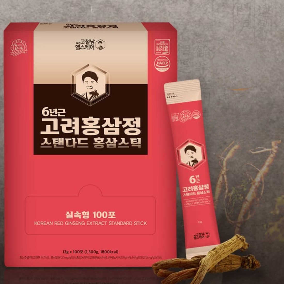 대용량 홍삼 스틱 100포 아이들 주니어 여성 홍삼 청소년 홍삼 제품 이미지