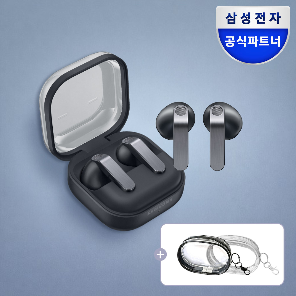 [공식] 삼성전자 갤럭시 버즈4 블루투스 이어폰 SM-R540 블랙 제품 이미지