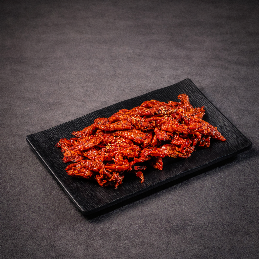 야식플렉스 숯불 직화 매운 불 닭목살 200g 캠핑음식 밀키트 술안주 간편식 이미지 7