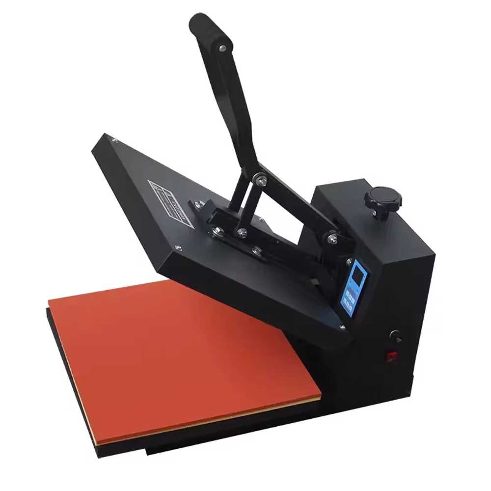 열프레스기 A3 열전사 티셔츠 가열 각인 프린트 직압 10x10cm/실리콘 패드 - 상세 이미지 5