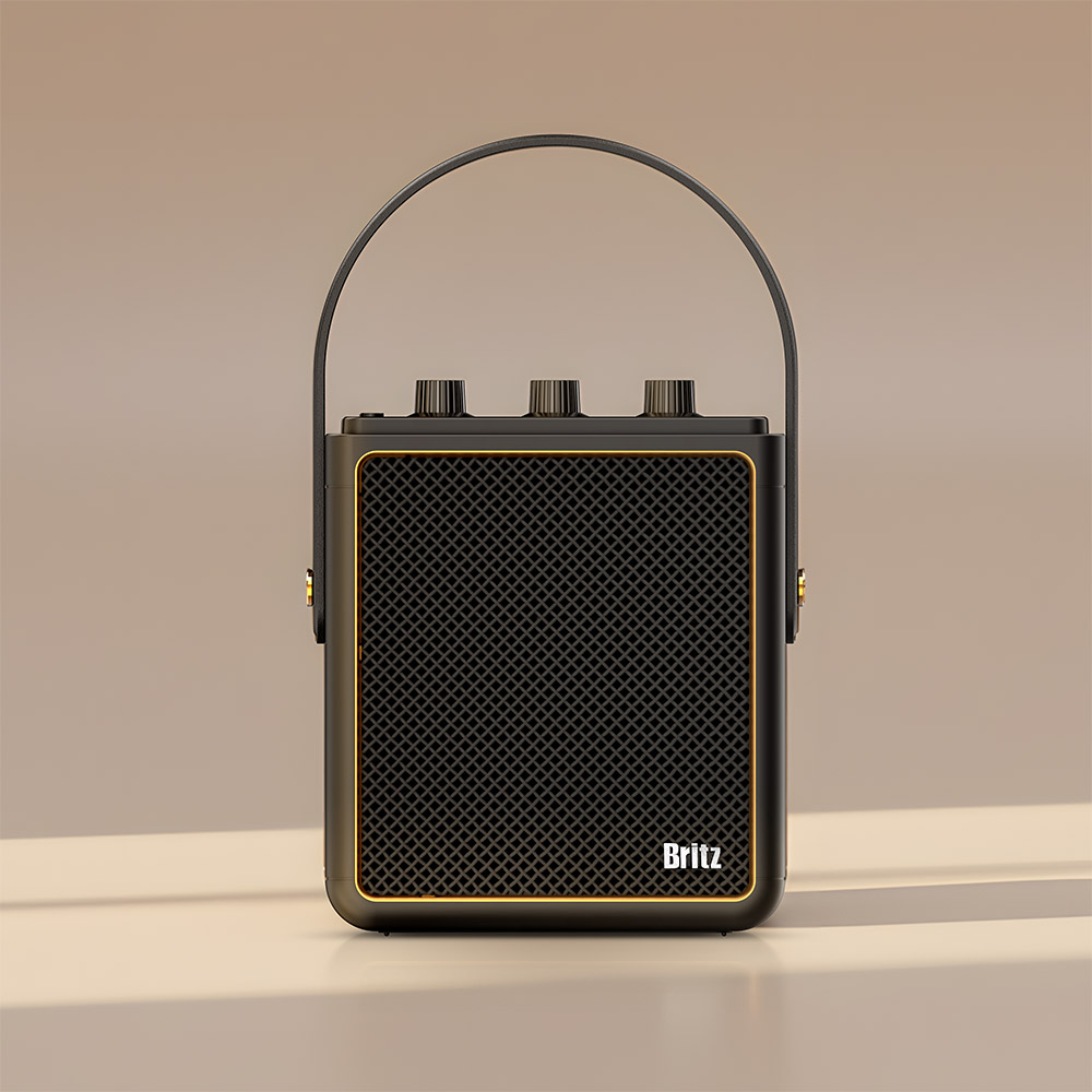 브리츠 BZ-JB8100 포터블 블루투스 스피커 25W 오브제 더시그니처 매트블랙 - 상세 이미지 3