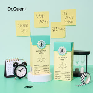 [14포, 1개] 닥터퀘르 퍼텐션 누트로픽 천연 카페인 비타콜린 도파밸런... 맛있게 먹은 솔직 후기 - 상품 이미지 4