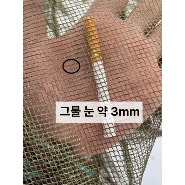 최강 해루질 채집망 조과망 바구니 다이빙 낙지 그물 소형 구명환 스타일 망 50cm 25cm 팔잎형 두꺼운 실 70cm 12cm - 상세 이미지 3