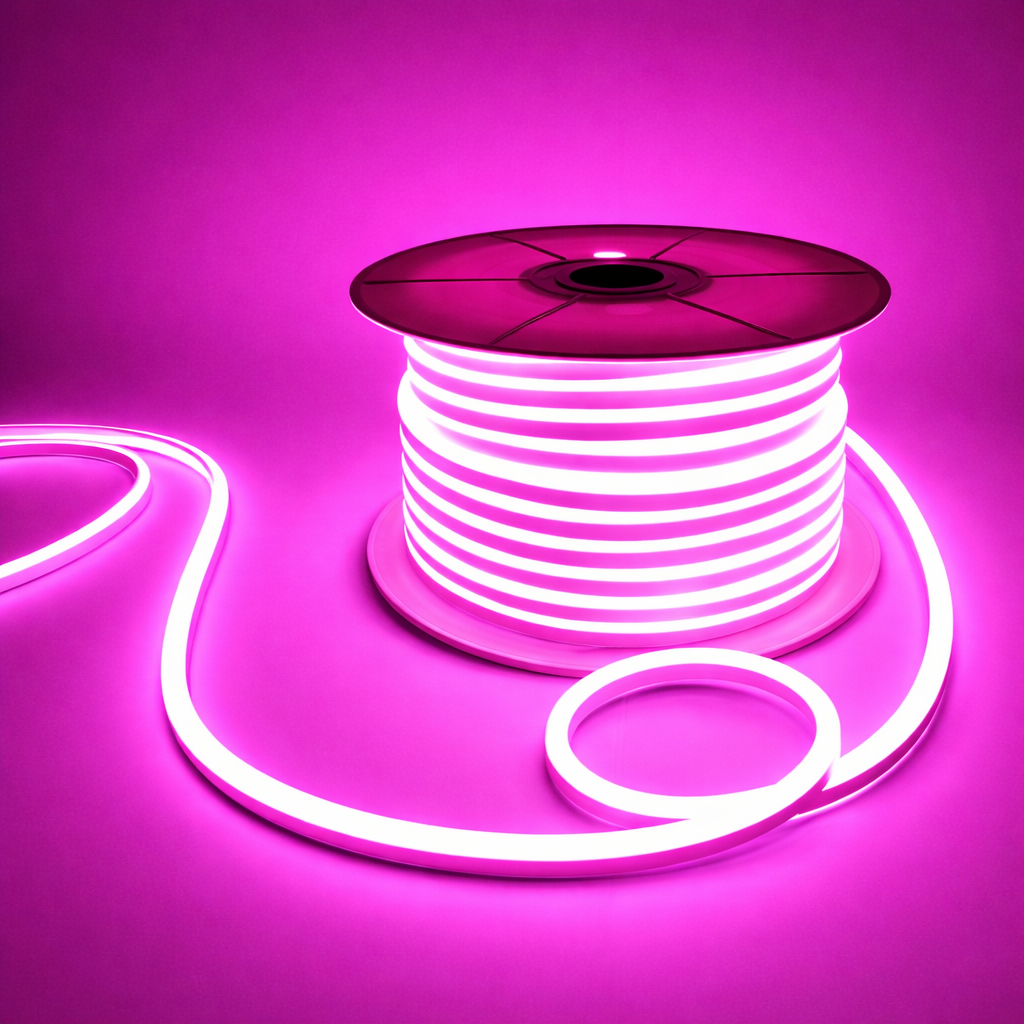 선세이브 LED바 네온플렉스 7W 전구색 50m 논네온 줄조명 스트립 플렉시블 인테리어조명