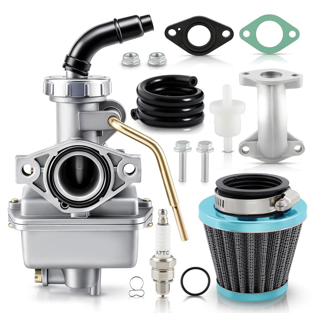 오토케이 PZ20 카뷰레터 49cc 70cc 90cc 100cc 110cc 125cc 쿨스터 NST, 중국 ATV 쿼드 고 카트 4행정 SUNL TAOTAO JCL, 혼다 CRF5 - 상품 이미지