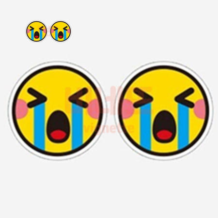 디앤씨공작소OEM 귀요미4 차스티커 205x205mm 캠핑카꾸미기 눈알스티커