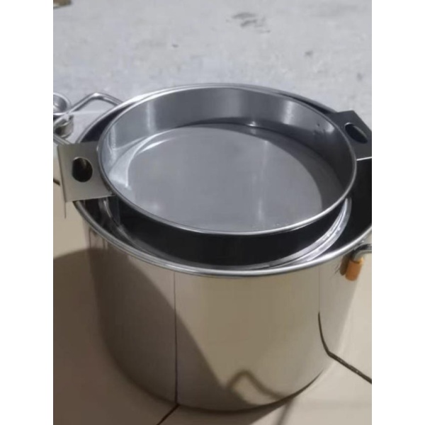 프리미엄 두유 필터 스텐 채반 미세 분리 참기름 소금물 지름 20cm 10-300 메쉬 지름 20cm 10-300 메쉬 - 상품 이미지