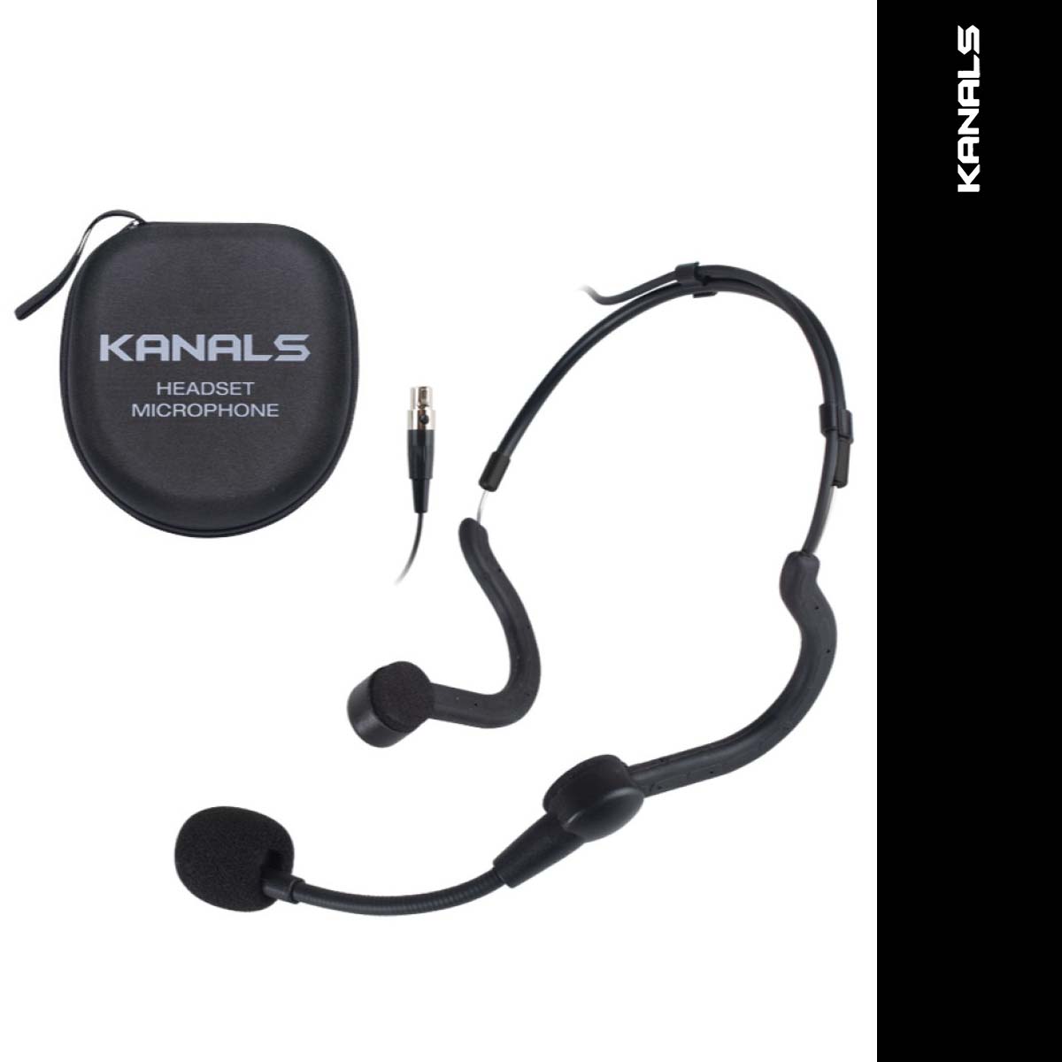 KANALS HC301H 카날스 미니 XLR 헤드셋 마이크 3핀 무선 벨트팩 연결용 - 상품 이미지