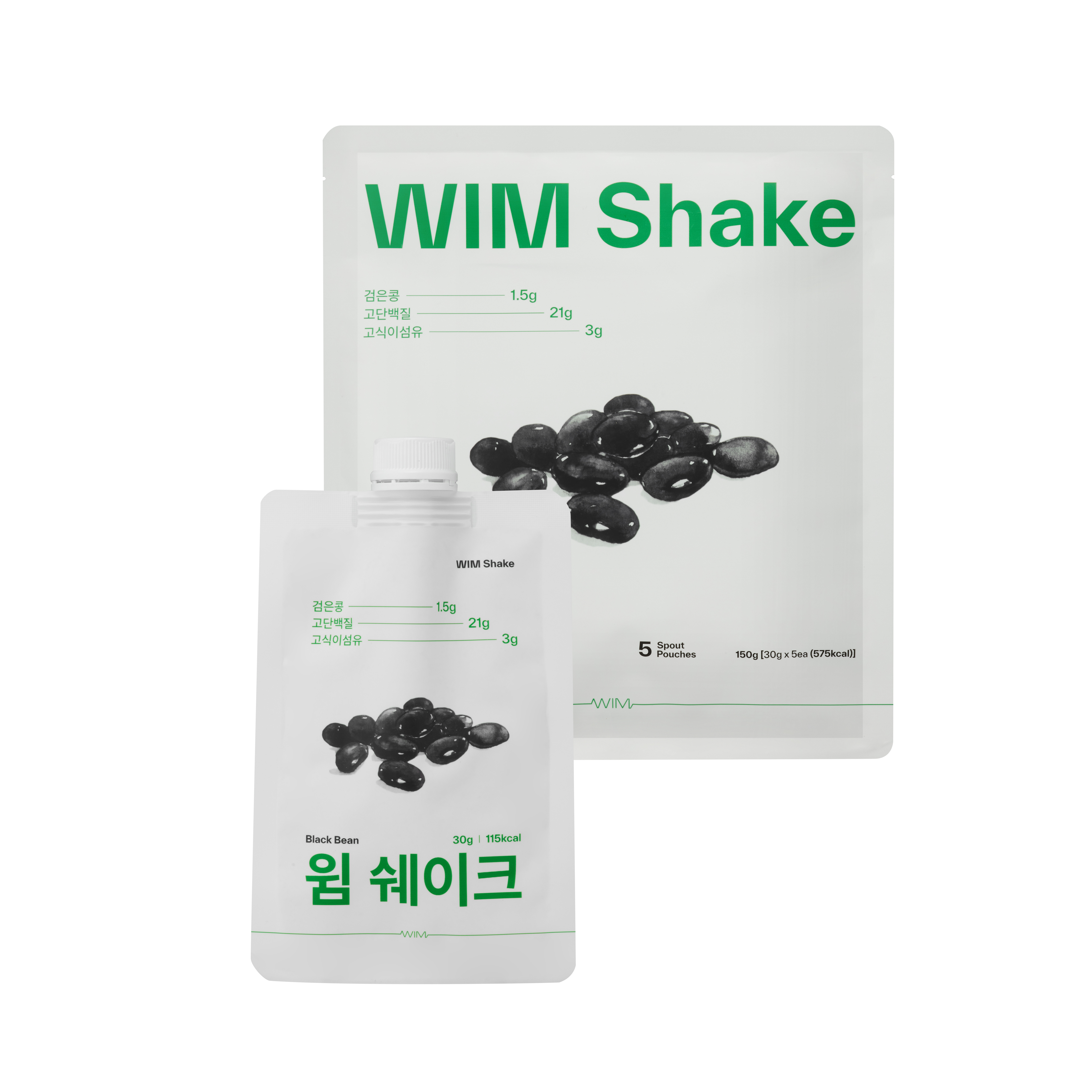 [내과전문의 설계] 저당 저탄수 고단백 윔쉐이크 검은콩, 30g, 10개 제품 이미지