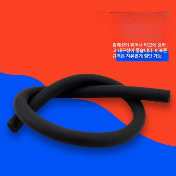최고급 내열 고무관 블랙 지름 4mm 10m가격 탄성 농업용 고압 광택 튜브 고온용 배관용 블랙 지름 4mm 10m가격 - 상세 이미지 5
