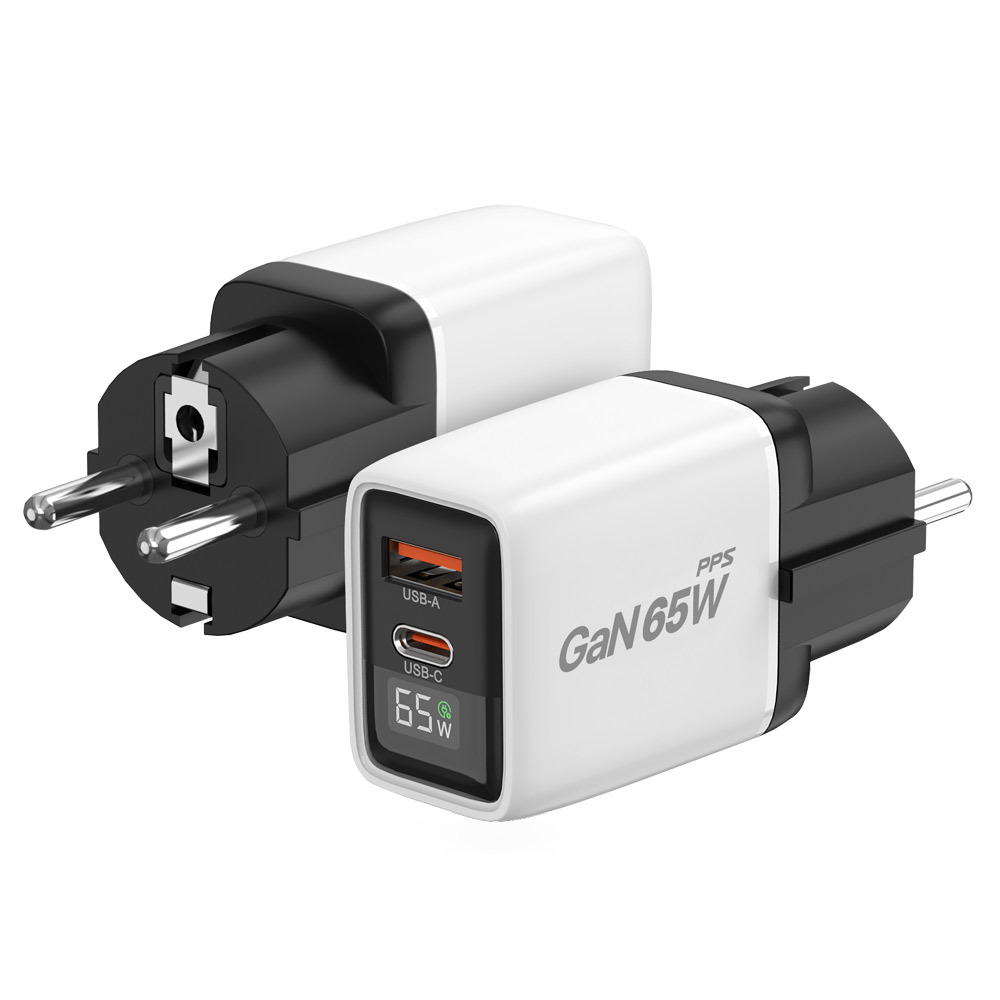 UM2 최대 출력 65W 초고속 PD 충전기 PD65W-LED 접지 플러그 고속케이블 포함 - 상세 이미지 3