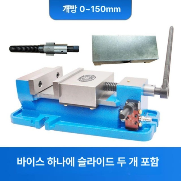 고성능 공압 CNC 드릴링 밀링 가공용 벤치 노즈 개구 0 150 2.5t GL - 1 0 105 1.8t 높이조절 - 상세 이미지 3