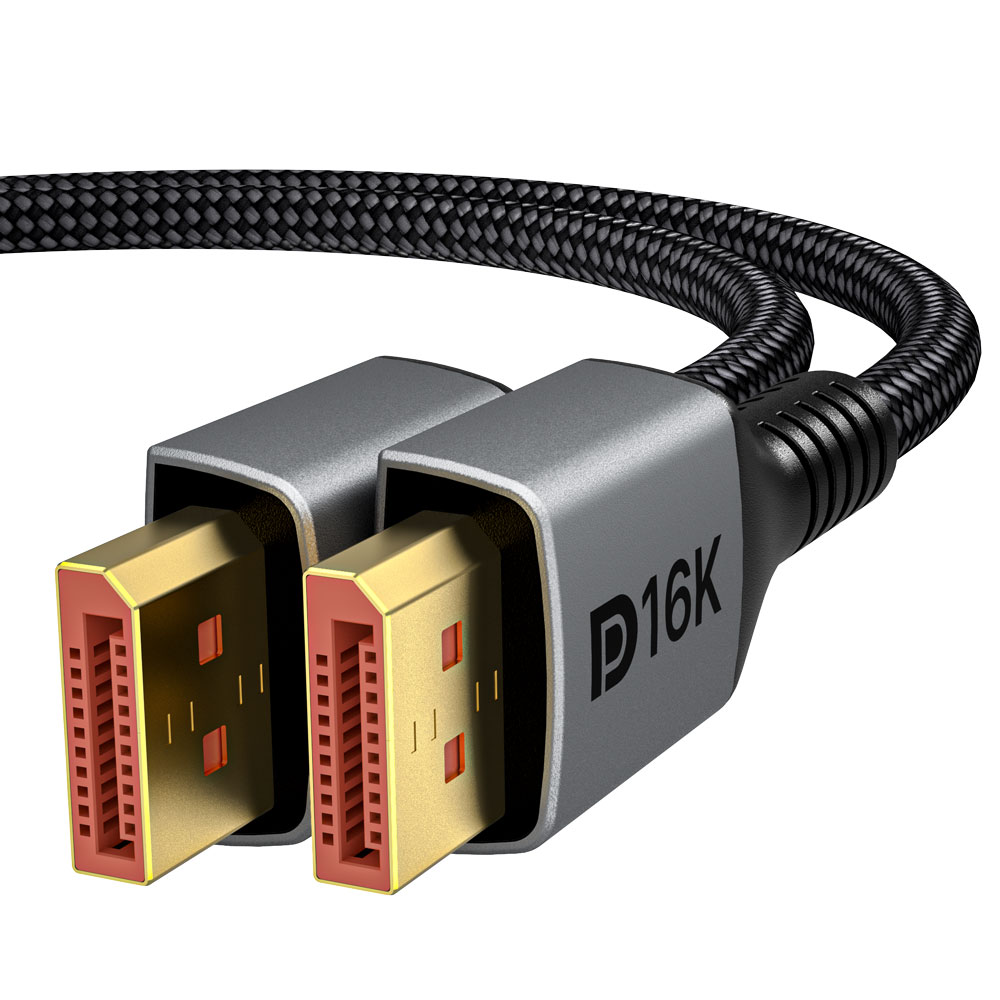 16K VESA 스탠다드 DisplayPort DP 2.1 케이블 1.2m 상품 이미지