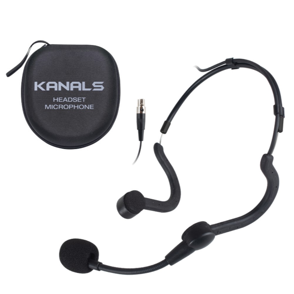 KANALS HC301H 카날스 미니 XLR 헤드셋 마이크 3핀 무선 벨트팩 연결용 - 상세 이미지 2