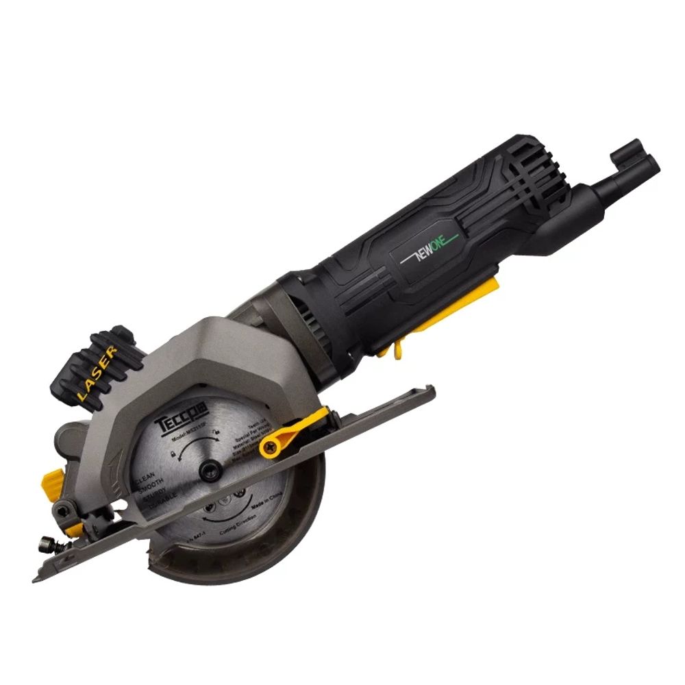 원형절단기 핸디 절삭기 목재 A. 115mm 미니 톱 표준 45도 베벨 컷 레이저없이 절단 - 상품 이미지