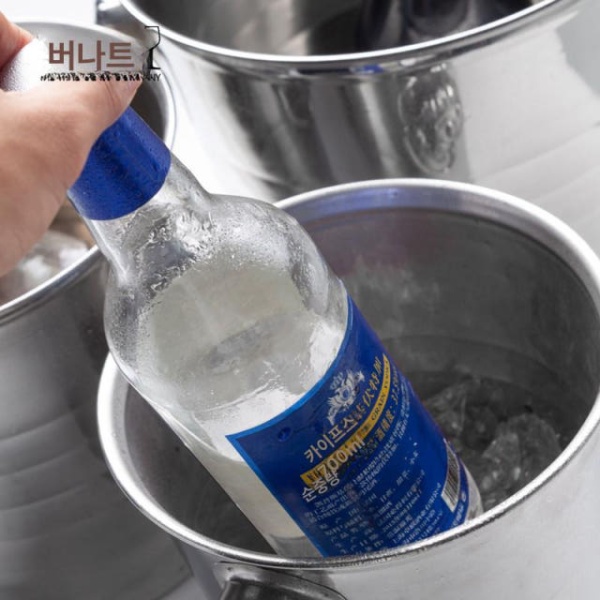 프리미엄 와인 샴페인 버킷 아이스버킷 칠러 얼음통 양주 칠링 7L 헤드 스 클립 1L 스 큐브 버킷 물분리판포함 - 상세 이미지 4