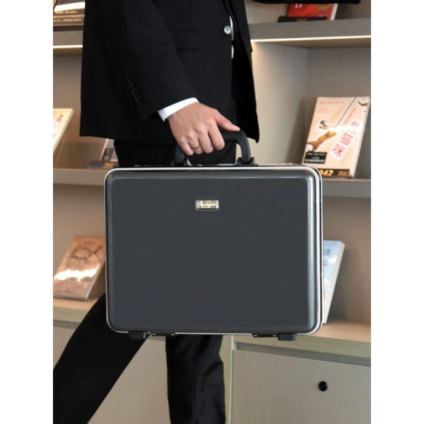 프리미엄 서류보관 현금가방 은행 007가방 다용도 블랙 44 x 34 12cm 18인치 블랙 44 x 34 x 12cm 18인치 - 상세 이미지 5