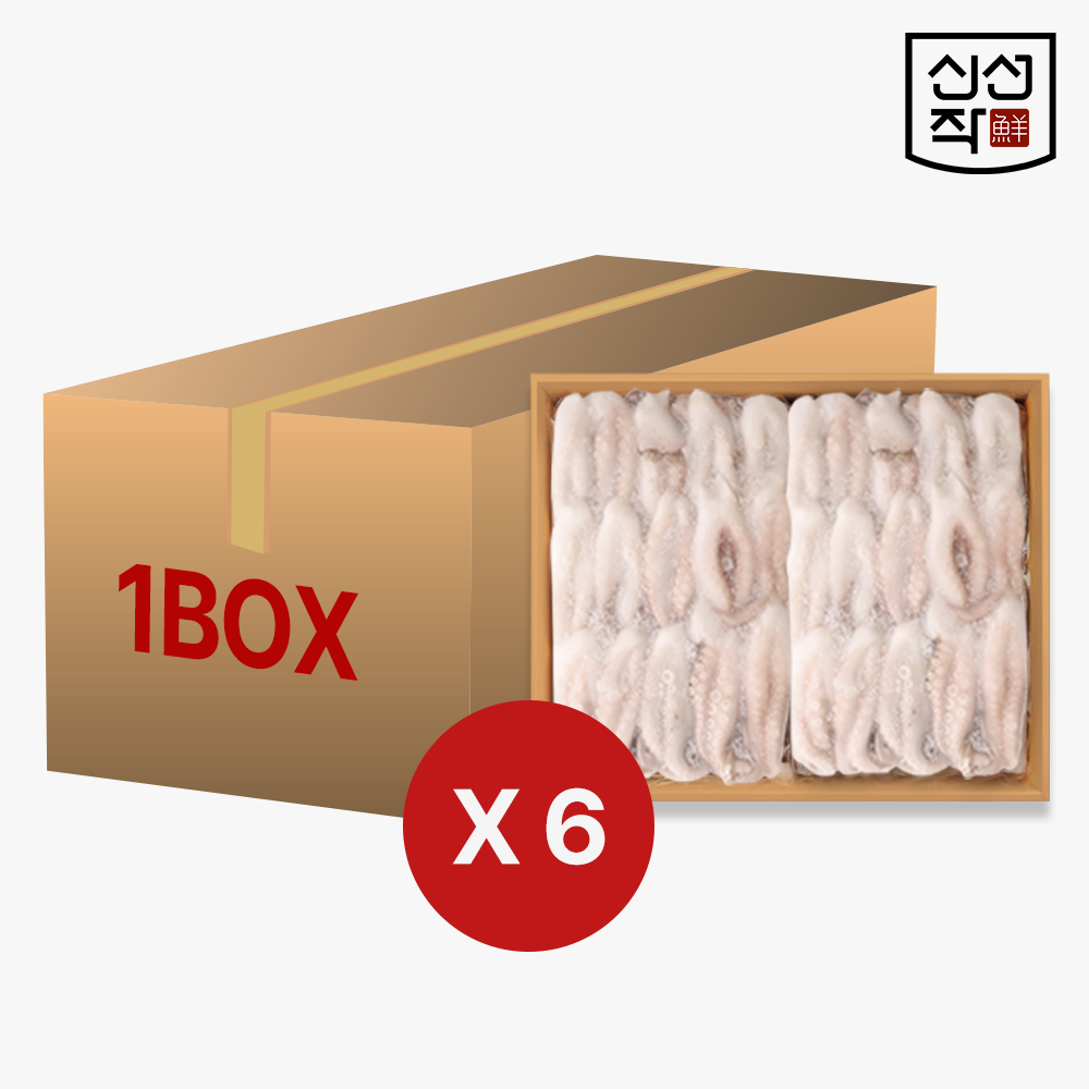 [신선작] 냉동 절단낙지 3kg, 1박스 - 상품 이미지