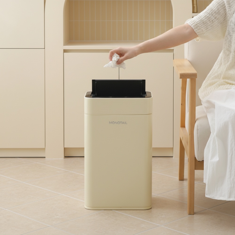 자동센서휴지통 스마트쓰레기통 20L 저소음 센서쓰레기통 - 상세 이미지 4