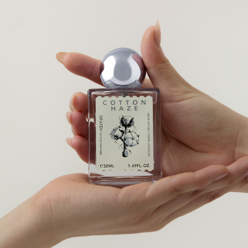 [기프트케이스증정] 그라펜 8시간지속 타투 퍼퓸 코튼헤이즈(머스크/포근한), 50ml, 1개 - 상세 이미지 4