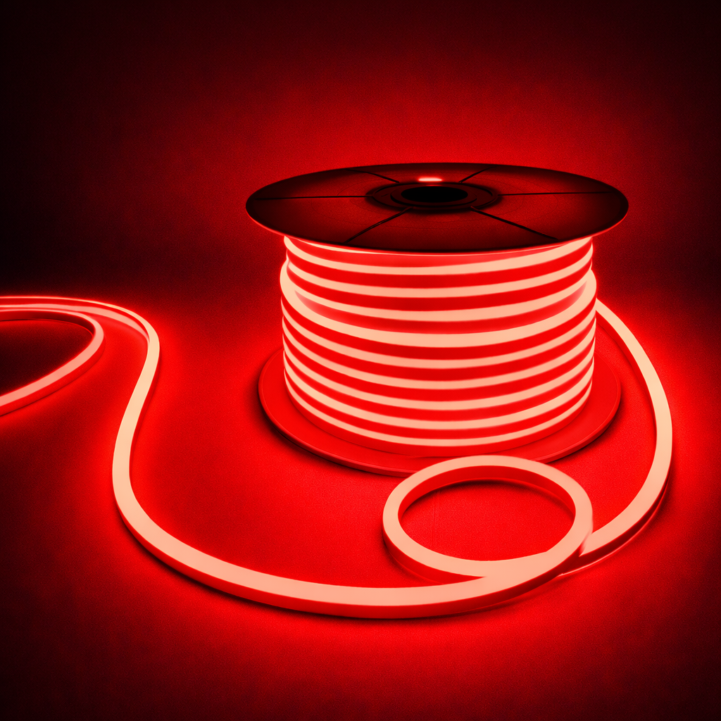 선세이브 LED바 네온플렉스 7W 전구색 50m 논네온 줄조명 스트립 플렉시블 인테리어조명