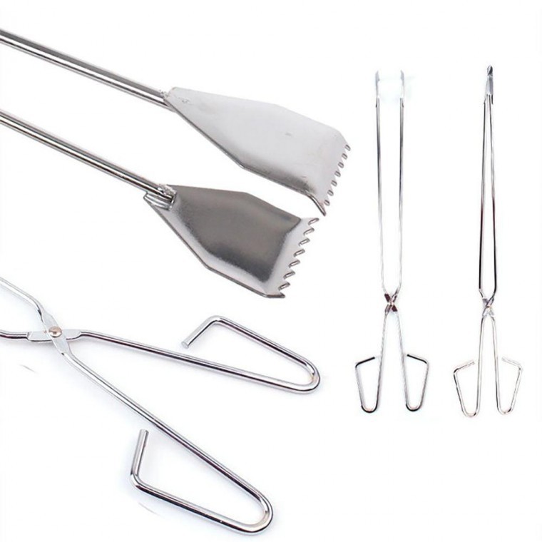 지니몰 캠핑 BBQ 다용도 스트롱 안전 간편 숯 톱니 집게 바베큐 숯집게 고정 신발 악어 클립