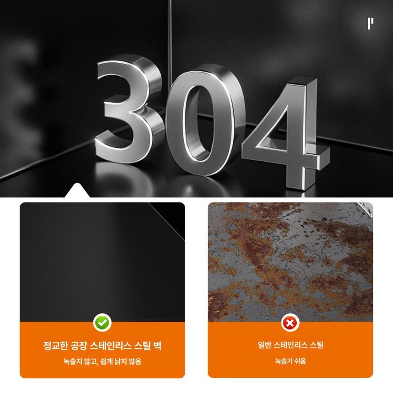 매립 휴지걸이 내장 호텔형 붙박이 쓰레기통 박스 스텐 수납 두루마리 티슈 스테인리스 - 상세 이미지 4