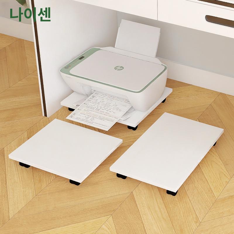 모니터 받침대 컴퓨터 거치대 선반 모니터받침 소형 미니 39 34x6.6cm 회전 - 상세 이미지 2