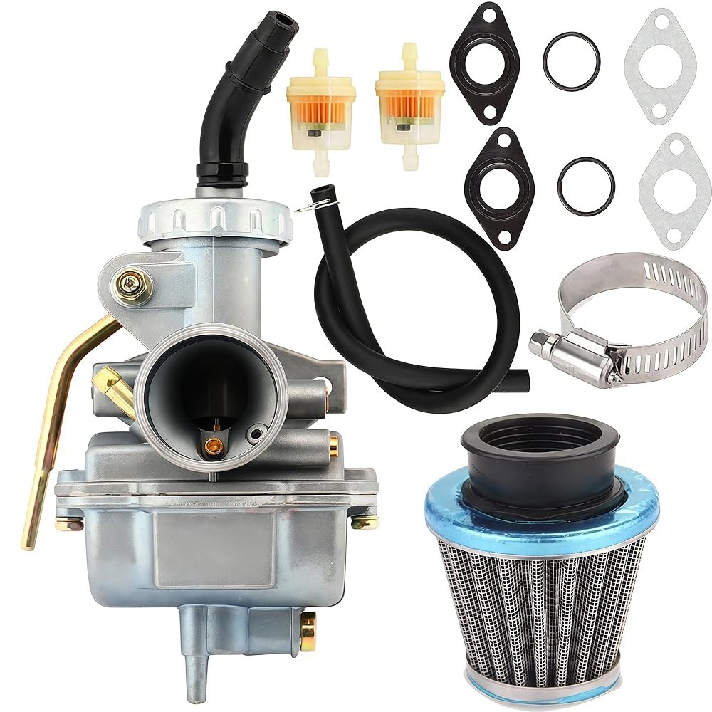 PZ20 카뷰레터 키트 50cc 70cc 90cc 110cc 125cc ATV 쿼드 4 휠러 고 카트 더트 바이크, 핏 타오타오 쿨스터 카즈마 바하 선엘 로케타 리판 론신 XR80 - 상품 이미지