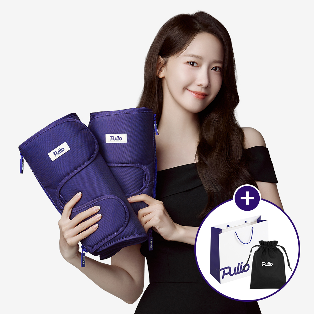 [풀리오본사] [선물SET] 종아리 마사지기 V3 + 파우치 + 쇼핑백M