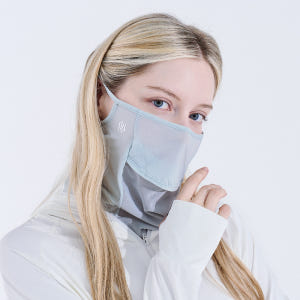 베일리화이트 골프 마스크 오픈형 자외선차단 얼굴 햇빛가리개 여름 안면 자... 운동러 솔직 후기 | 실사용 리뷰 - 상품 이미지 4