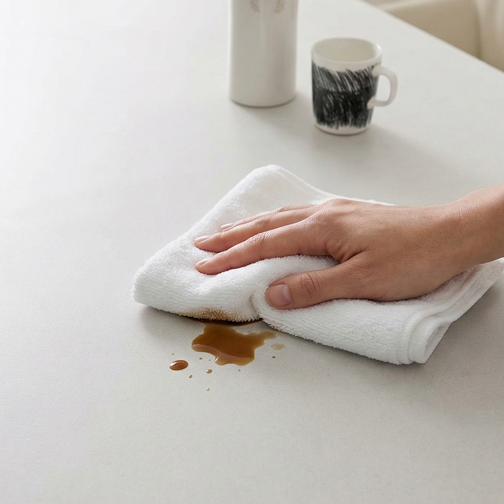 스코나 라벨라 포세린 세라믹 식탁세트 6인 식탁+의자6, 2000mm, 샌디화이트